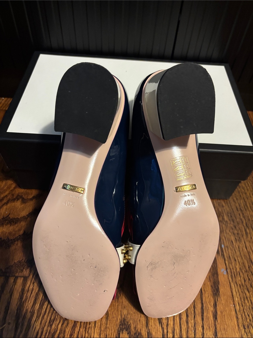 Women's GUCCI loafers Size 40.5 size 10.5 - Picture 12 of 14
